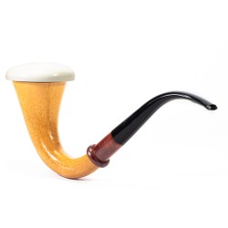 Pipa CPW Calabash Liscia Cap in Schiuma