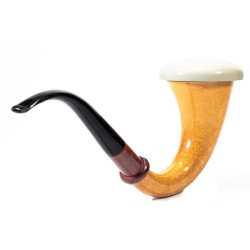 Pipa CPW Calabash Liscia Cap in Schiuma