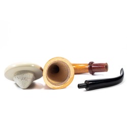 Pipe CPW Calabash Smooth Meerschaum Cap