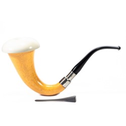 Pipa CPW Calabash Liscia Cap in Schiuma