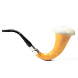 Pipa CPW Calabash Liscia Cap in Schiuma