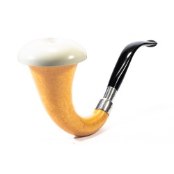 Pipa CPW Calabash Liscia Cap in Schiuma