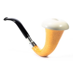 Pipa CPW Calabash Liscia Cap in Schiuma