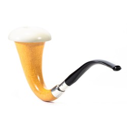 Pipe CPW Calabash Smooth Meerschaum Cap