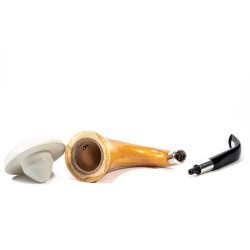 Pipe CPW Calabash Smooth Meerschaum Cap