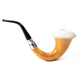 Pipa CPW Calabash Liscia Cap in Schiuma