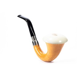 Pipa CPW Calabash Liscia Cap in Schiuma