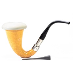 Pipa CPW Calabash Liscia Cap in Schiuma