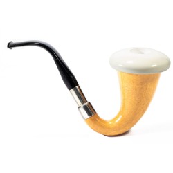 Pipa CPW Calabash Liscia Cap in Schiuma