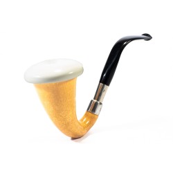 Pipe CPW Calabash Smooth Meerschaum Cap