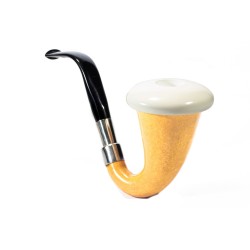 Pipa CPW Calabash Liscia Cap in Schiuma