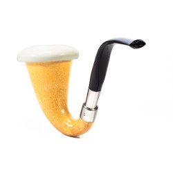 Pipa CPW Calabash Liscia Cap in Schiuma