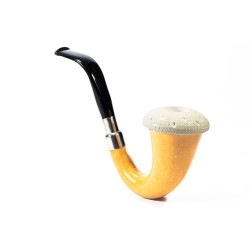 Pipa CPW Calabash Liscia Cap in Schiuma