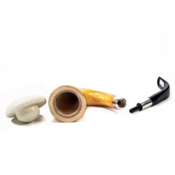 Pipe CPW Calabash Smooth Meerschaum Cap