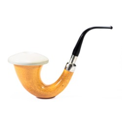 Pipa CPW Calabash Liscia Cap in Schiuma