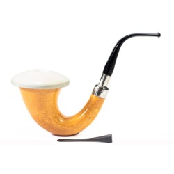 Pipa CPW Calabash Liscia Cap in Schiuma