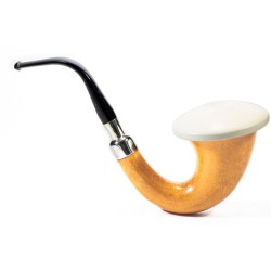 Pipa CPW Calabash Liscia Cap in Schiuma