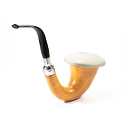 Pipa CPW Calabash Liscia Cap in Schiuma