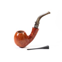 Briar Pipe Santambrogio Smooth FP Big Bent Egg