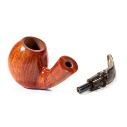 Briar Pipe Santambrogio Smooth FP Big Bent Egg