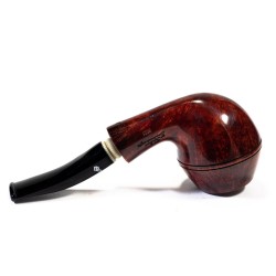 Pipa in Radica Santambrogio Red Liscia Bent Bulldog