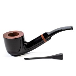 Pipa Brebbia Junior Nera Modello 2716 Bent Pot