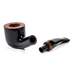 Pipa Brebbia Junior Nera Modello 2716 Bent Pot