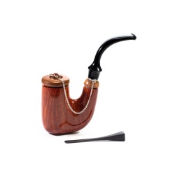 Pipe Brebbia Oom Paul Ambra Smooth Hungarian