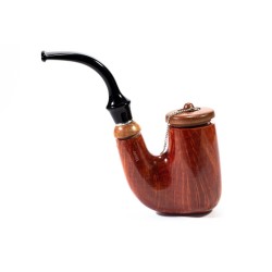 Pipe Brebbia Oom Paul Ambra Smooth Hungarian