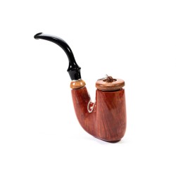 Pipe Brebbia Oom Paul Ambra Smooth Hungarian