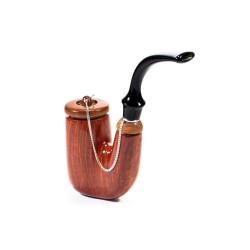 Pipe Brebbia Oom Paul Ambra Smooth Hungarian