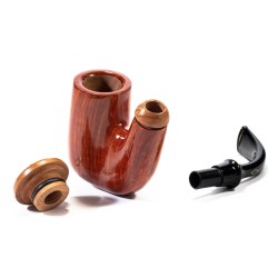 Pipe Brebbia Oom Paul Ambra Smooth Hungarian