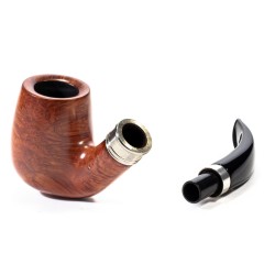 Pipa Brebbia Sterling Ambra Mod. 6002 Full Bent