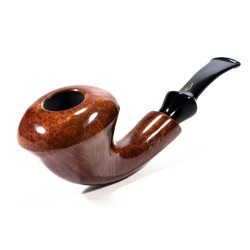 Briar Pipe Brebbia Hornet Pura Walnut Smooth Horn