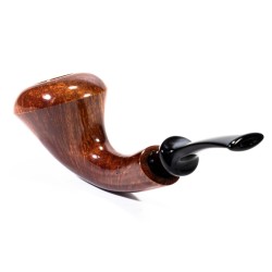 Briar Pipe Brebbia Hornet Pura Walnut Smooth Horn