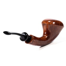 Briar Pipe Brebbia Hornet Pura Walnut Smooth Horn