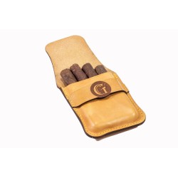 Cigar Case Giovannozzi for 4 Half Toscano Cigars