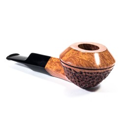 Pipe Luigi Viprati Rusticated Rhodesian