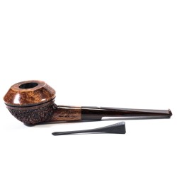 Pipe Luigi Viprati Rusticated Rhodesian