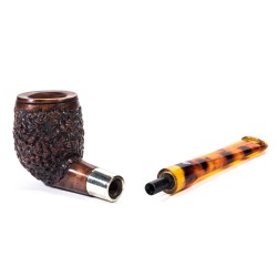 Pipe Luigi Viprati Rusticated Billiard