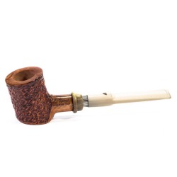 Pipe Luigi Viprati Rusticated Poker