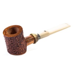 Pipe Luigi Viprati Rusticated Poker