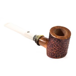 Pipe Luigi Viprati Rusticated Poker