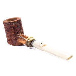 Pipe Luigi Viprati Rusticated Poker