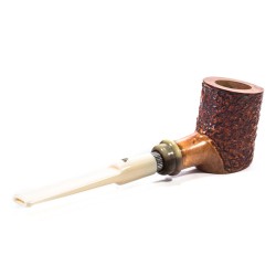 Pipe Luigi Viprati Rusticated Poker