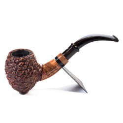 Pipe Luigi Viprati Rusticated Bent Egg