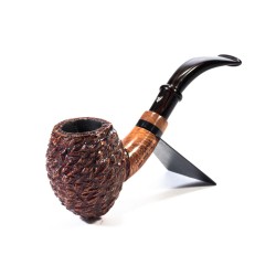 Pipe Luigi Viprati Rusticated Bent Egg