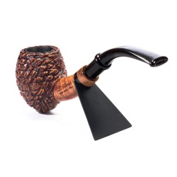 Pipe Luigi Viprati Rusticated Bent Egg