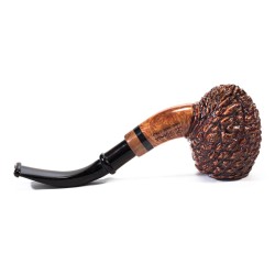 Pipe Luigi Viprati Rusticated Bent Egg