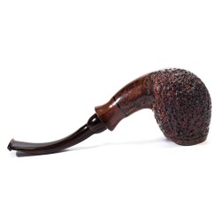 Pipa Luigi Viprati Semi-Rusticata Bent